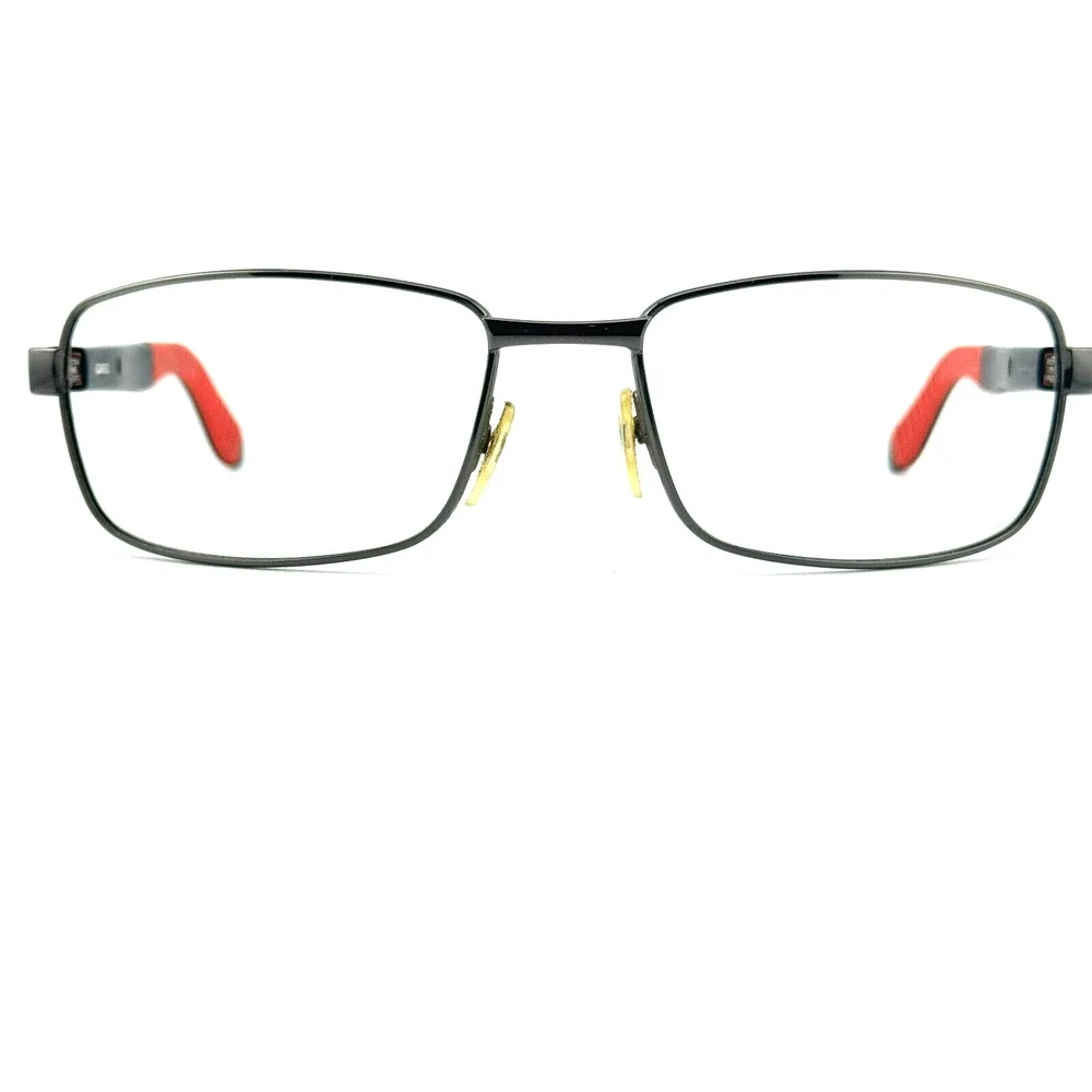 Carrera Sunglasses Frames Black Silver Red Full Rim Frames Only‎ No Lens H13251